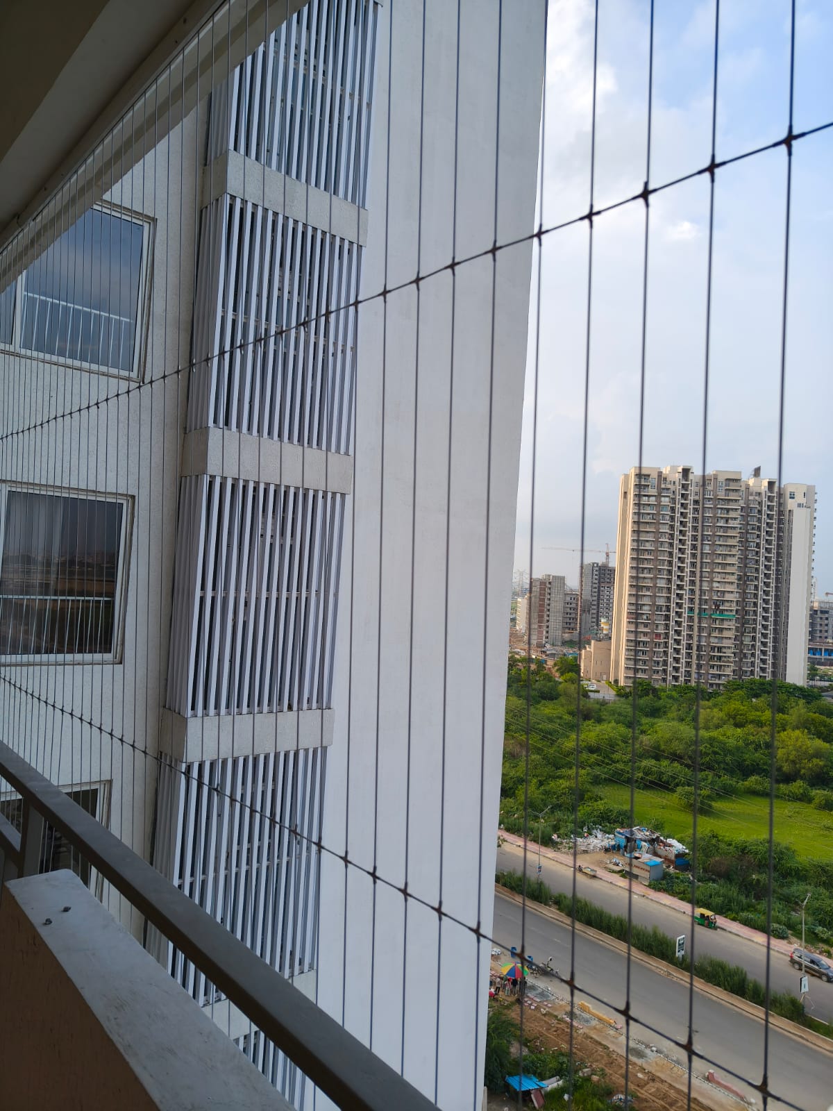 Invisible Safety Grill Balcony